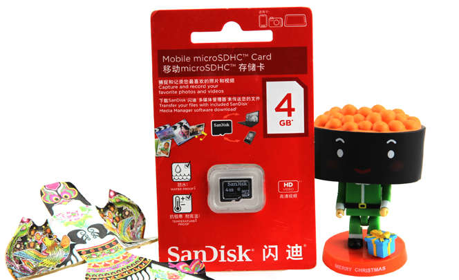 闪迪(SanDisk)储存卡展示图