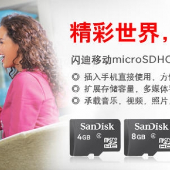 闪迪（SanDisk）储存卡展示图