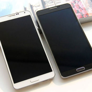 尼采Note 3白色、黑色正面