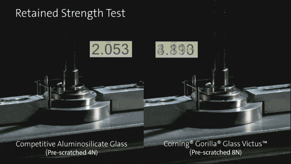 Corning® Gorilla® Glass Victus™发布 抗跌落和抗刮擦性能同时显著提升